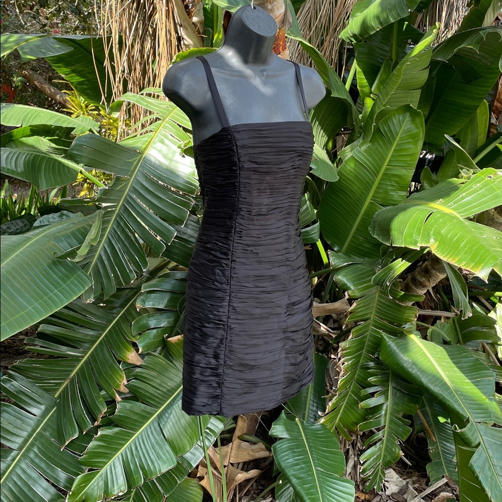Pure Silk ruched body con dress